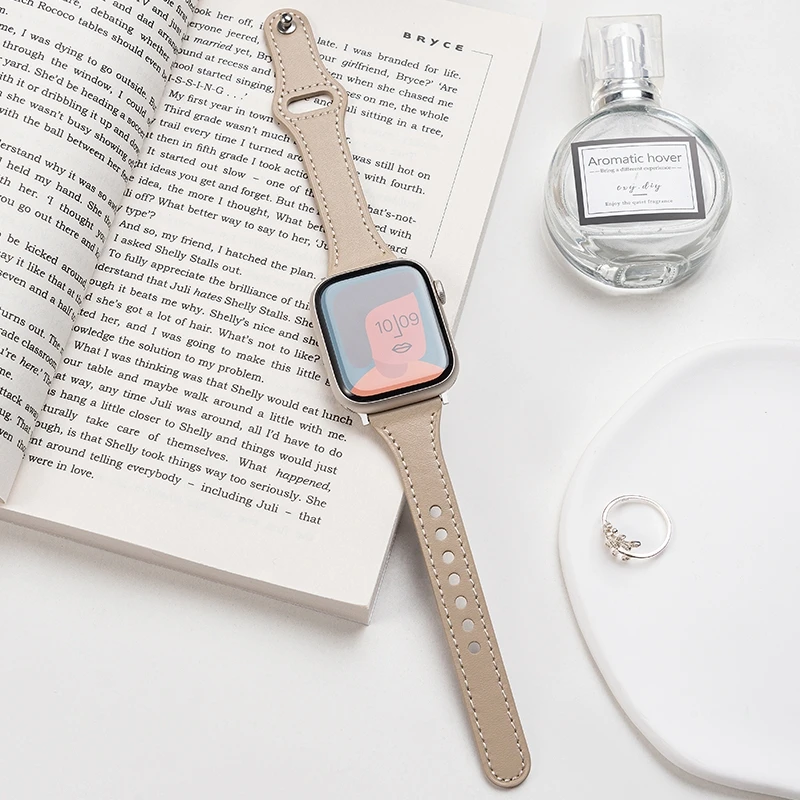 ตัวเลือกสินค้า สายหนังสุดหรูสำหรับ Apple Watch ทุกขนาด