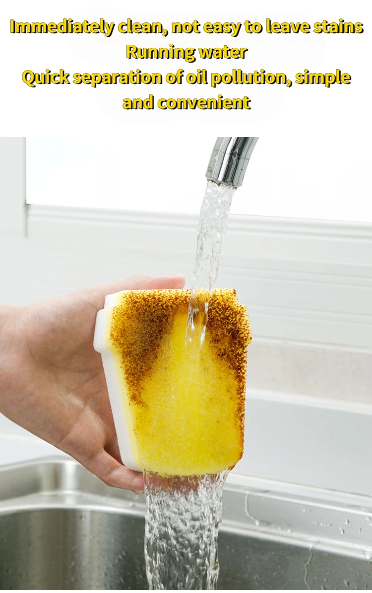 Smiley Magic Dishwashing Sponge  Sponge Sponges Scouring Pads - Cleaning  Sponge - Aliexpress