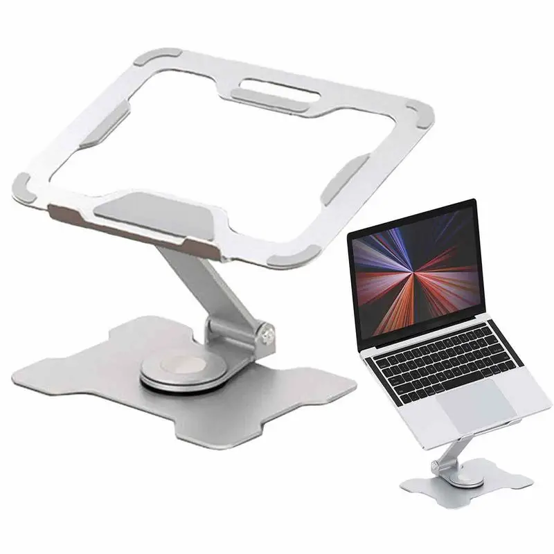 

Swivel Tablet Stand Adjustable Tablet Stand with 360 Rotating Base Foldable Desk Tablet Holder for Store POS Office Show case