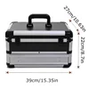 Aluminum Alloy Drawer Tool Box Multifunction Hardware Tools Storage Boxes Large Capacity Safety Equipment Organizer Accessories 6