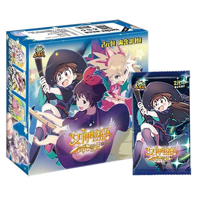 Original Goddess Story EVA Collection Anime Goddess Cards Child Kids Birthday Gift Game PTR Cards Table Toys for Family Gifts 1