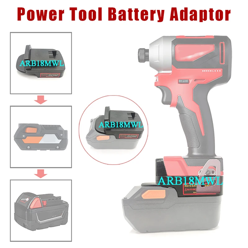 Metabo Adaptor 18v To AEG 18V Battery Adapter Converter Metabo Tools Adapter