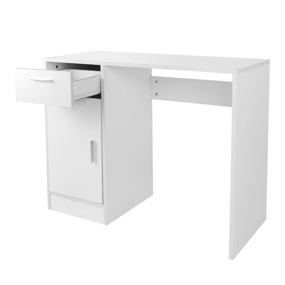 1 Drawer 1 Door Desk Desktop Table Drawer Door Compact Computer PC Laptop Desk Table Workstation Home Office Computer computer desk