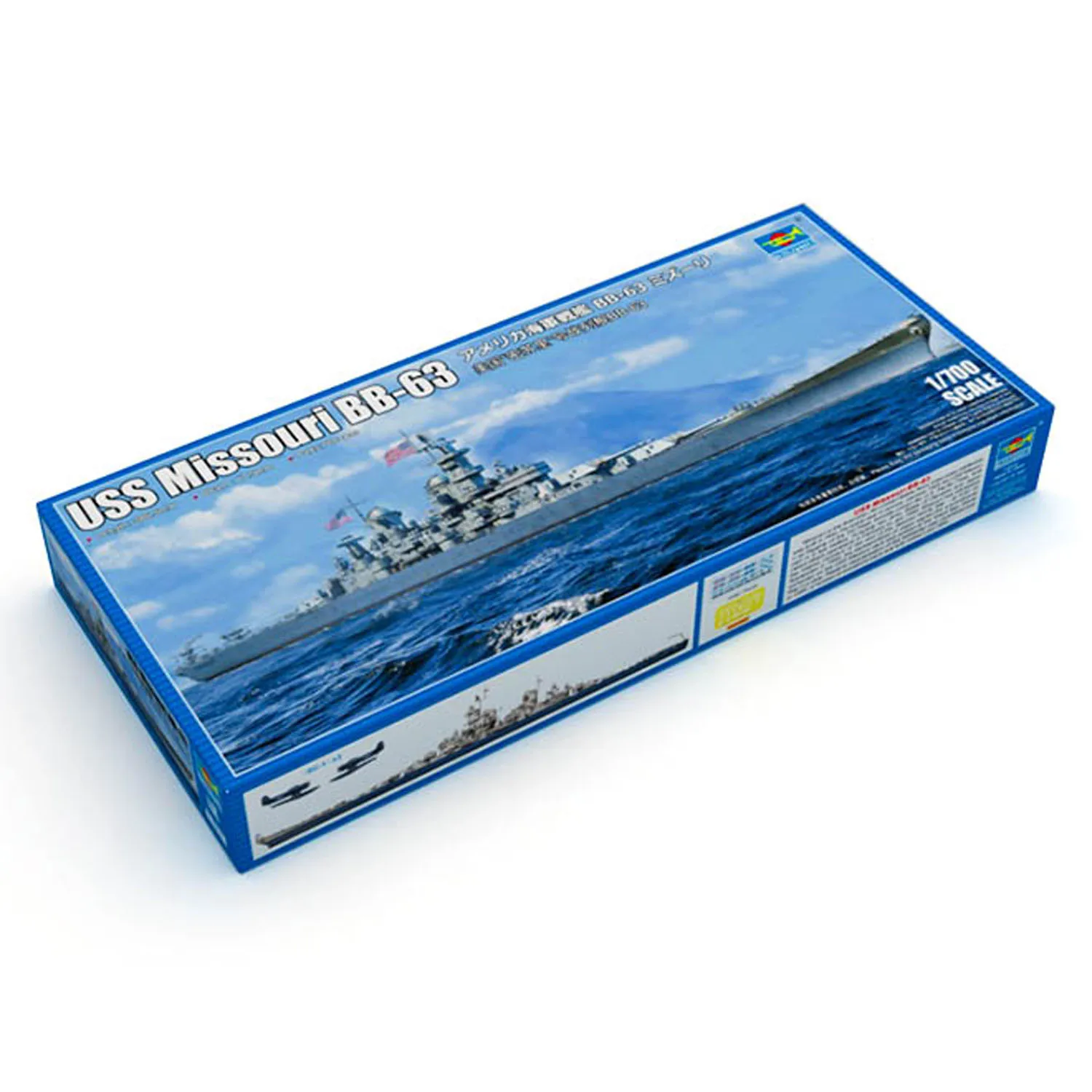 

Модель 1/700 года, Trumpeter USS, модель Миссури, пластиковая военная модель корабля, статический дисплей, игрушка TH23604