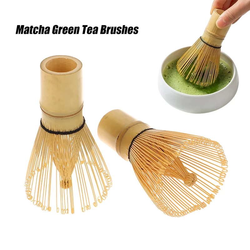 Premium Matcha Green Tea Bamboo Whisk Set - Traditional, Reusable, and Dishwasher Safe