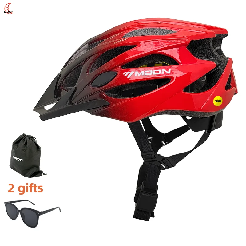 Moon Mips-Lightweight Mountain Cycling Helmet for Adult and Youth