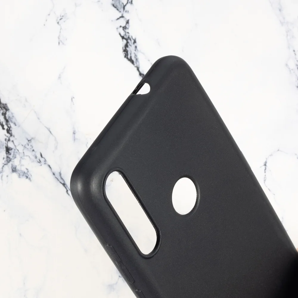 Case for Alcatel 1S 2020 Cover 5028Y 6.22 Inch Soft Black TPU Mobile Phone Coque 4