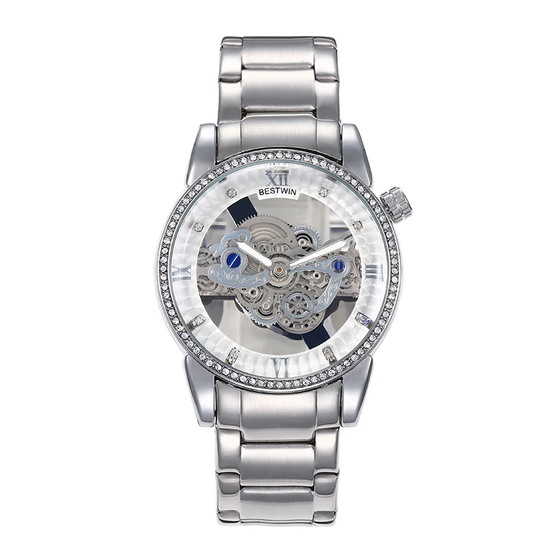 Hot Casual Fashion Luxury Brand Bestwin Men Watches Waterproof Quartz Mens Stainles Steel Wrist Sport Watch Clock Reloj Hombre