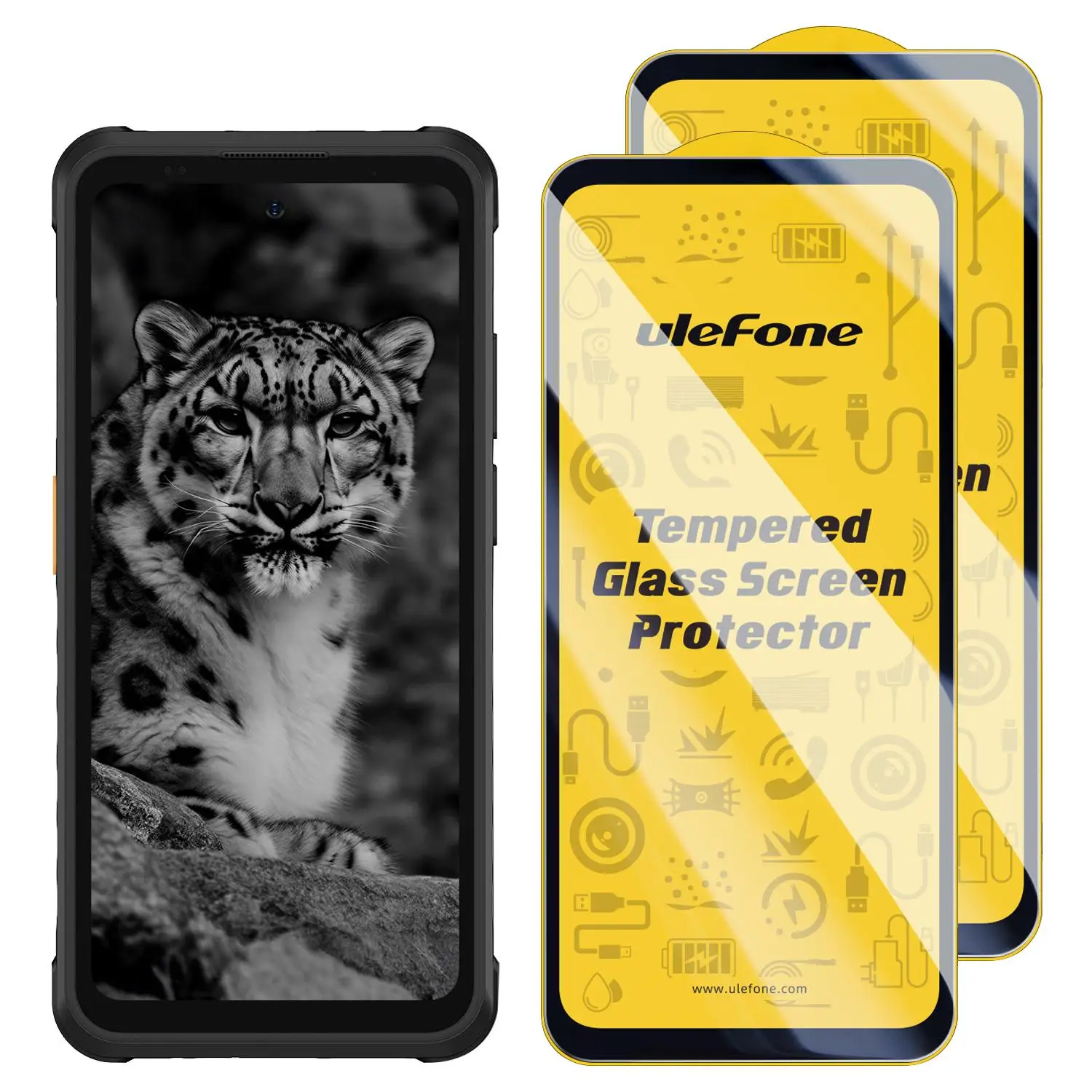 Premium 2-Pack HD Anti-Fingerprint Tempered Glass Screen Protector
