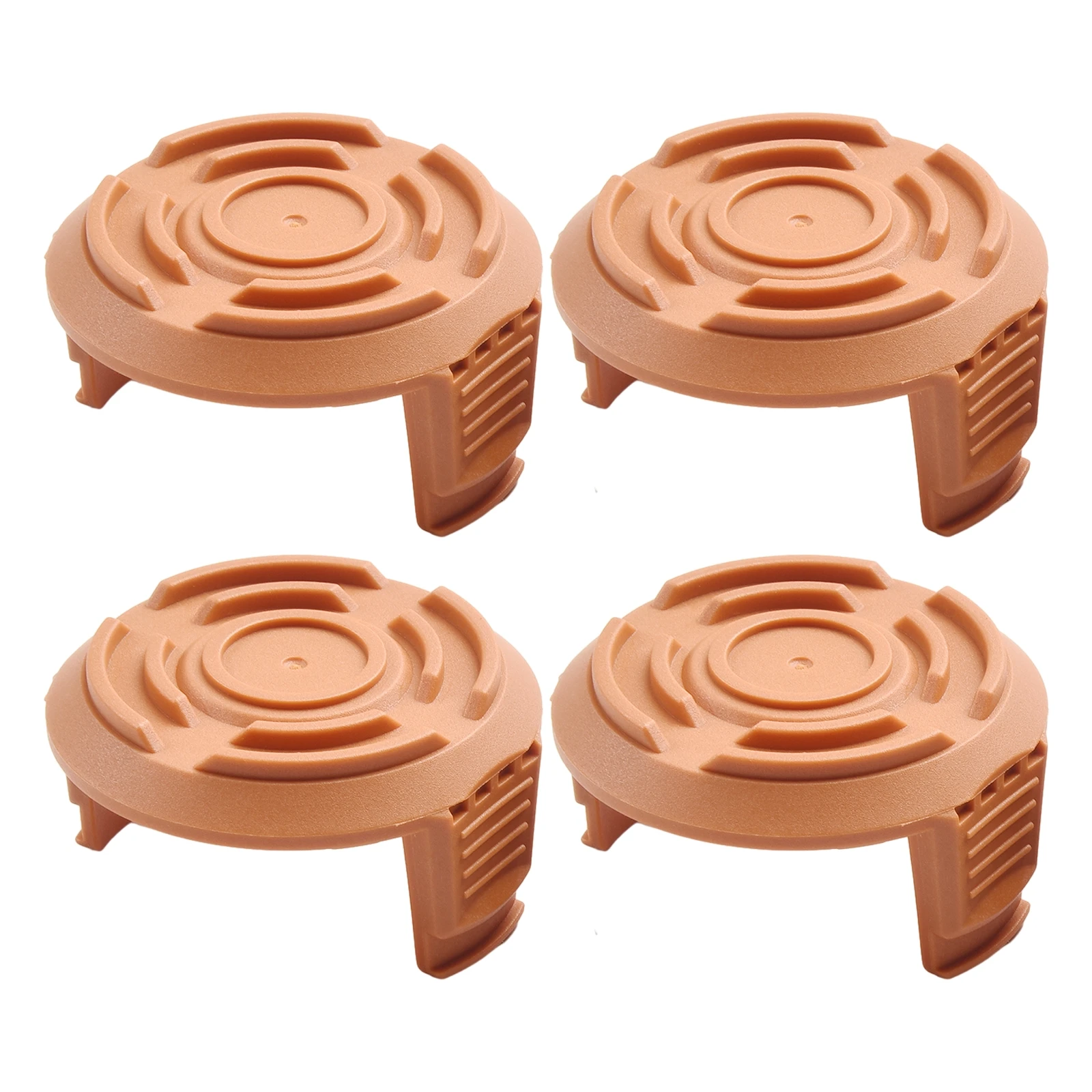 Set Of 4 Replacement Spool Line Cap Covers Compatible With For Worx WG150 WG160 WG163 WG165 WG175 WG180 String Trimmer