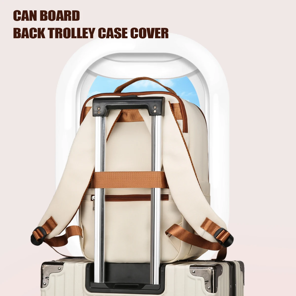 Large-Capacity Travel Backpack, Commuter Women's Travel Lightweight Backpack, School Bag, Computer Bag, Mountaineering Bag, William Boarding Bag, Overseas Business Trip Meeting