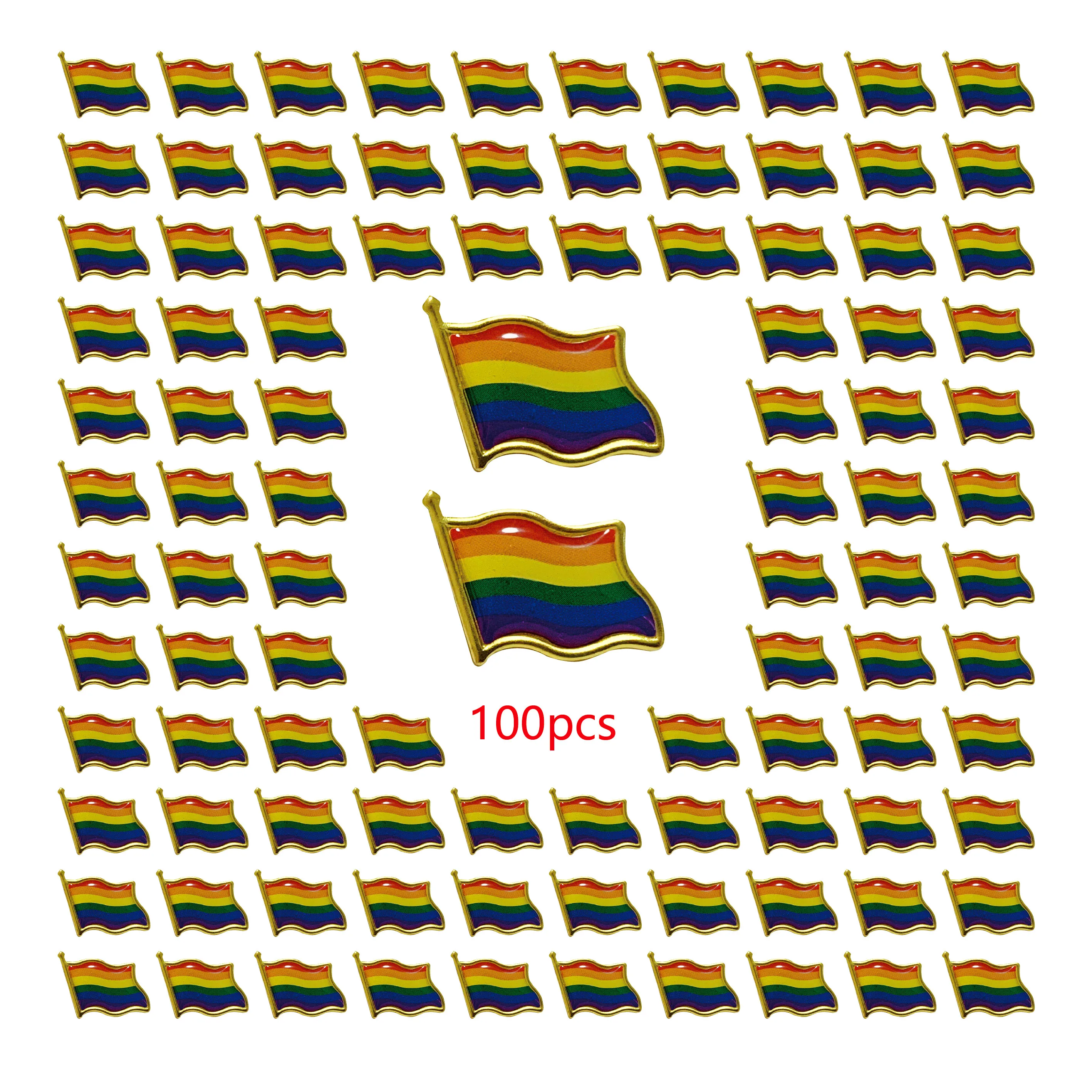 Bandiera LGBT Arcobaleno Spilla a cuore Pace e amore Spille smaltate Borsa per vestiti Spilla Gay Lesbian Pride Icona Distintivo Gioielli unisex Regalo – acquista a prezzi convenienti sul marketplace