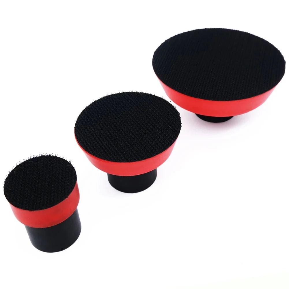 

1/2/3Inch Plate Backing Pad Sanding Polishing Pad Holder Sponge Pad M14 Thread Backing Plate Hook-Loop Adhesive Back Plate