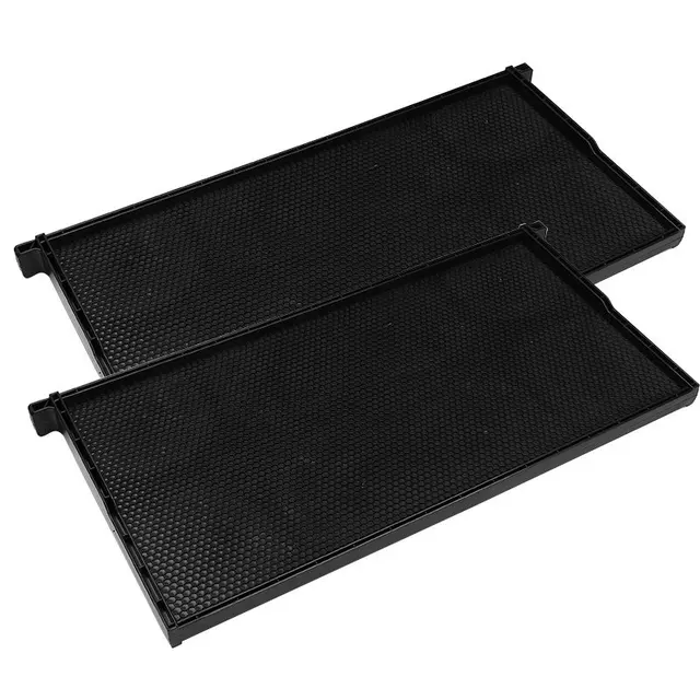 1Db 48*23 Cm Fekete Műanyag Fészek Keret Méhkape Alaplap Méhész Méhkas Berendezések Méhsejt Méhészeti Szerszámok - Image 3