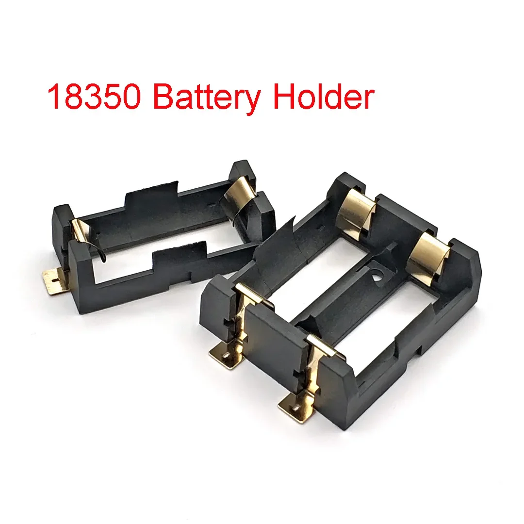 1S 2S 18350 Battery Holder with Bronze Pins 1 2 Slot, Battery Storage Box, Battery Case, Battery Holder, Battery Box, Battery Placeholder