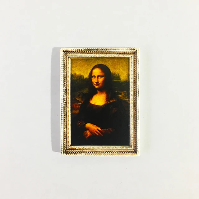 Magneti per frigorifero con pittura di fama mondiale Decorazioni creative per porte di frigorifero Mini opere di Van Gogh Monet 6