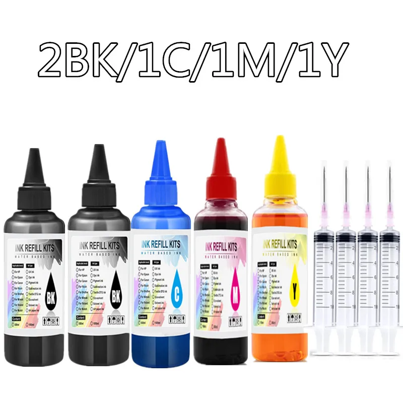 Dye Ink Refill kit for Canon 250 251 270 271 280 281 1200 2200 PG240 CL241 PG245 CL246 PG210 Refillable Ink Cartridge