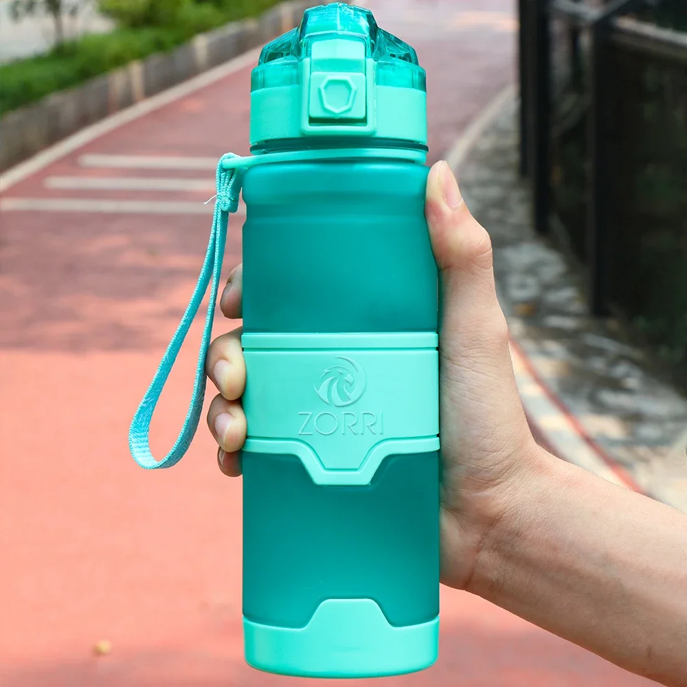 ZORRI Water Bottles Sport BPA Free Portable Leak proof Gym Outdoor Travel Hiking Bicycle Bottle Water Gourds Garrafas De Agua water bottle sports water bottle sports bottle