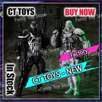 In Stock Ct Toys Agent Venom Figure Amazing Yamaguchi Spiderman Agent Anti Venom Anime Action Figure Customized Gifts Toys
