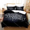 3D Print Wednesday Addams Bedding Set Twin Queen King Full Size Single Double Duvet Cover Pillowcase Bed Boys Girls Adults 4