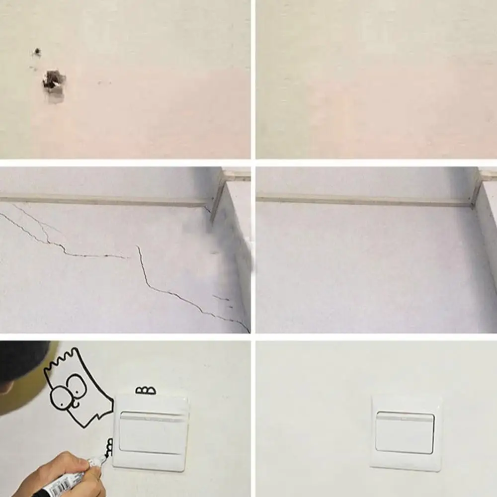 Description Picture 5 of itemwall patch paste Spackle Wall Repair Waterproof Quick Dry Wall Spackle Filling Holes Quick Fix Multifunctional Wall Repair Paste