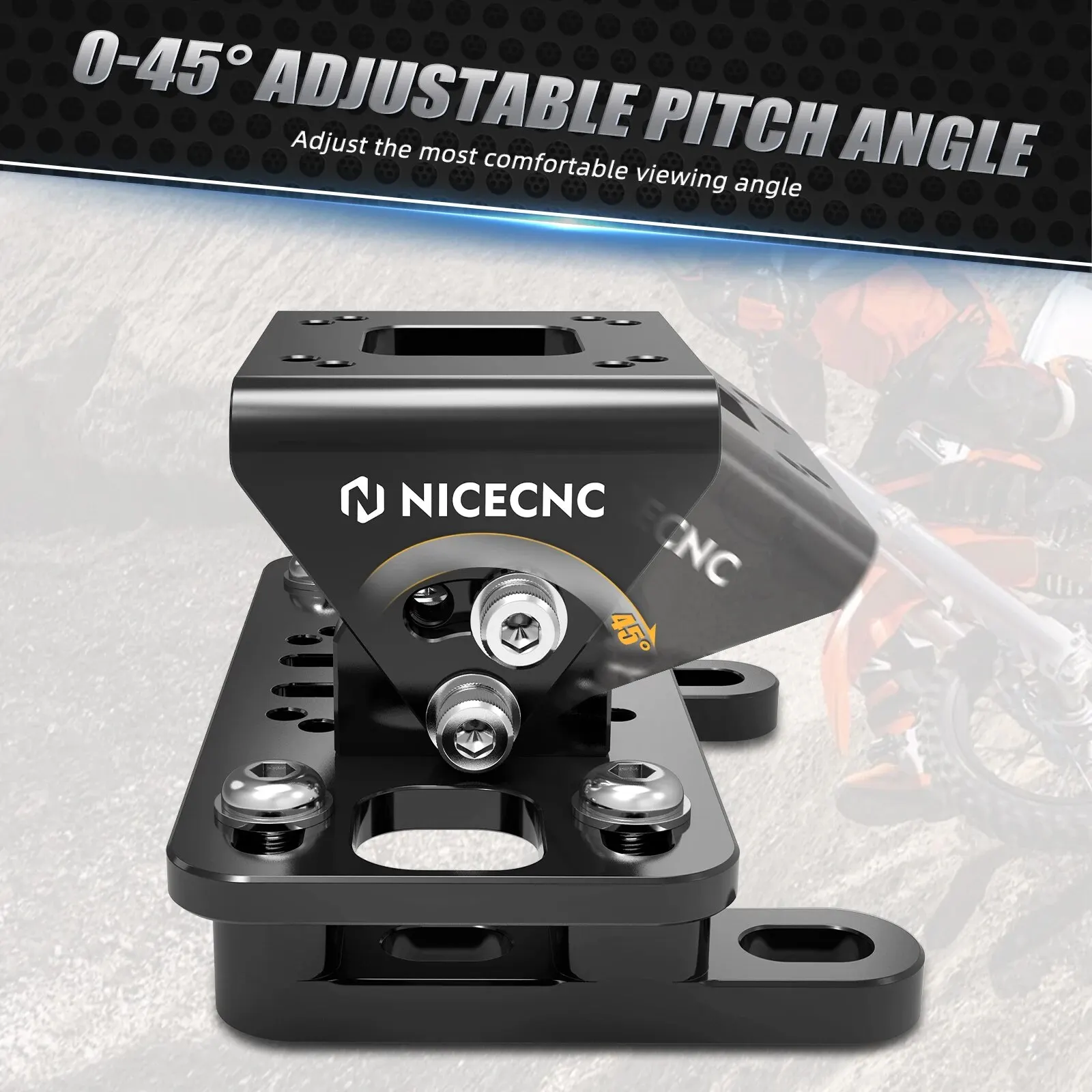 NICECNC 12MM GPS Halter Bar Klemme Compatible with Yamaha Tenere
