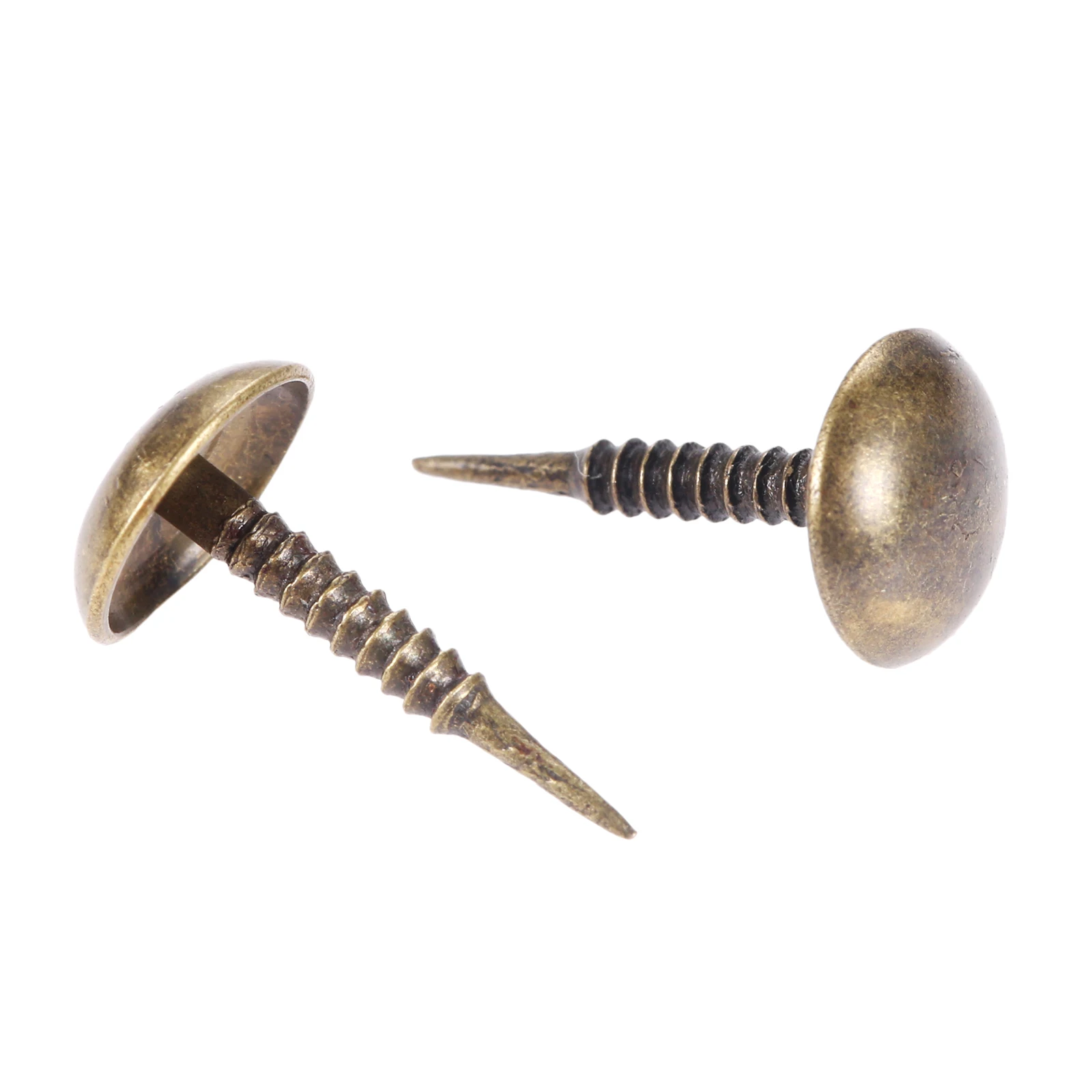 100pcs Antique Bronze Upholstery Nails Decorative Tack Stud Pushpin Doornail for Jewelry Gift Wine Case Box Sofa 8*15mm upholstery nail