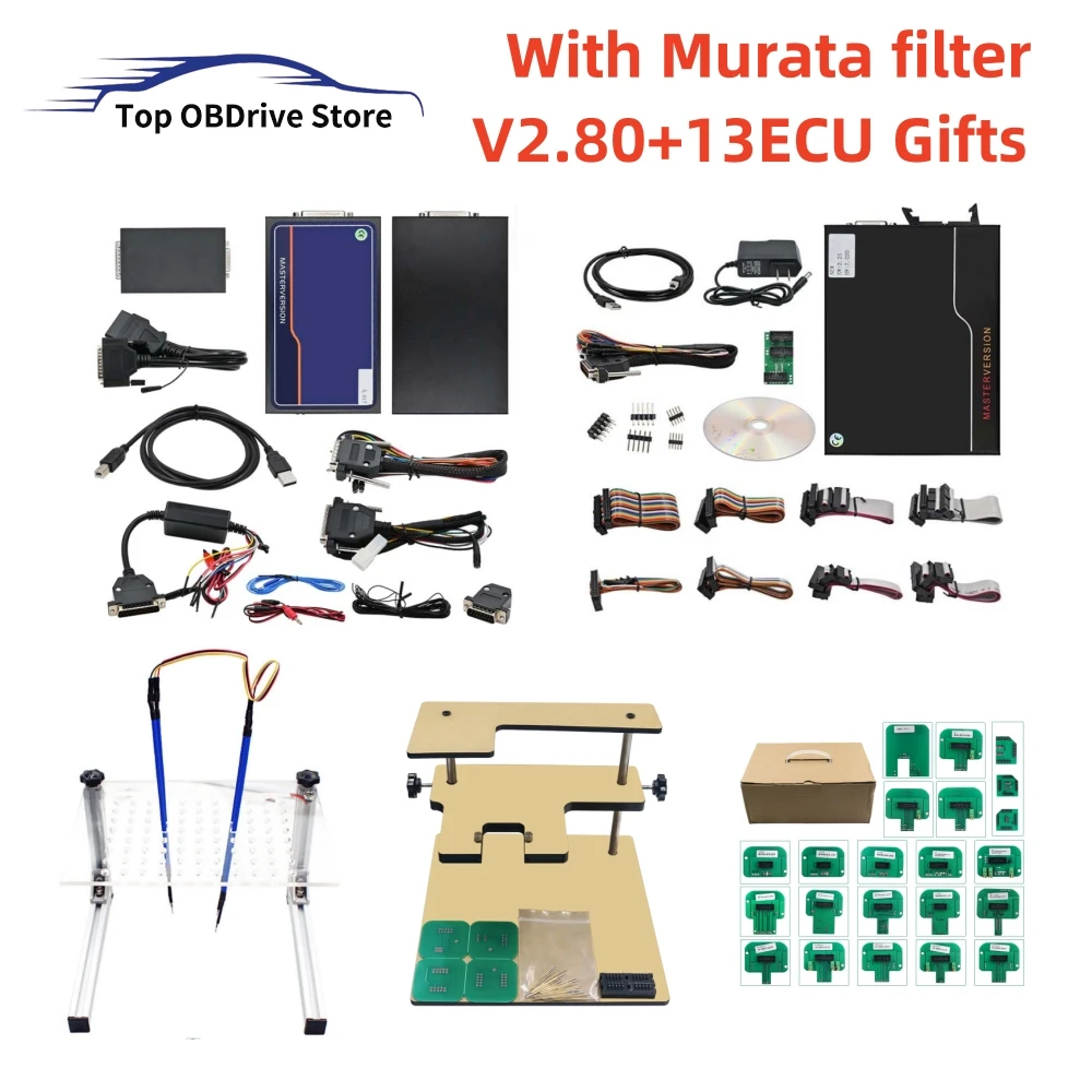 Il Più Nuovo Online 2.80 Eu Green Kess V5.017 Ktag V7.020 4 Led Obd2 Manager Tuning Kit No Token Limited Car Truck Ecu Programmer Tool