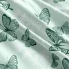 1PC Bedding Fitted Sheet with Elastic Band Wrinkle-Resistant Easy Care Soft Comfortable Breathable Bedding Full Size Bed Cover 2