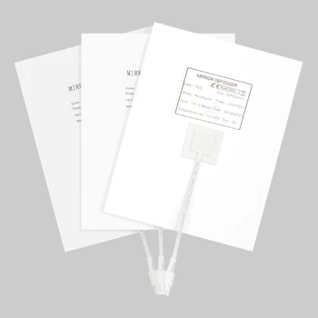 AC 220V PET กระจก defogger pad เครื่องทําความร้อน antifog ฟิล์ม demister pad สําหรับ led กระจกห้องน้ํา led กระจก defogger 2