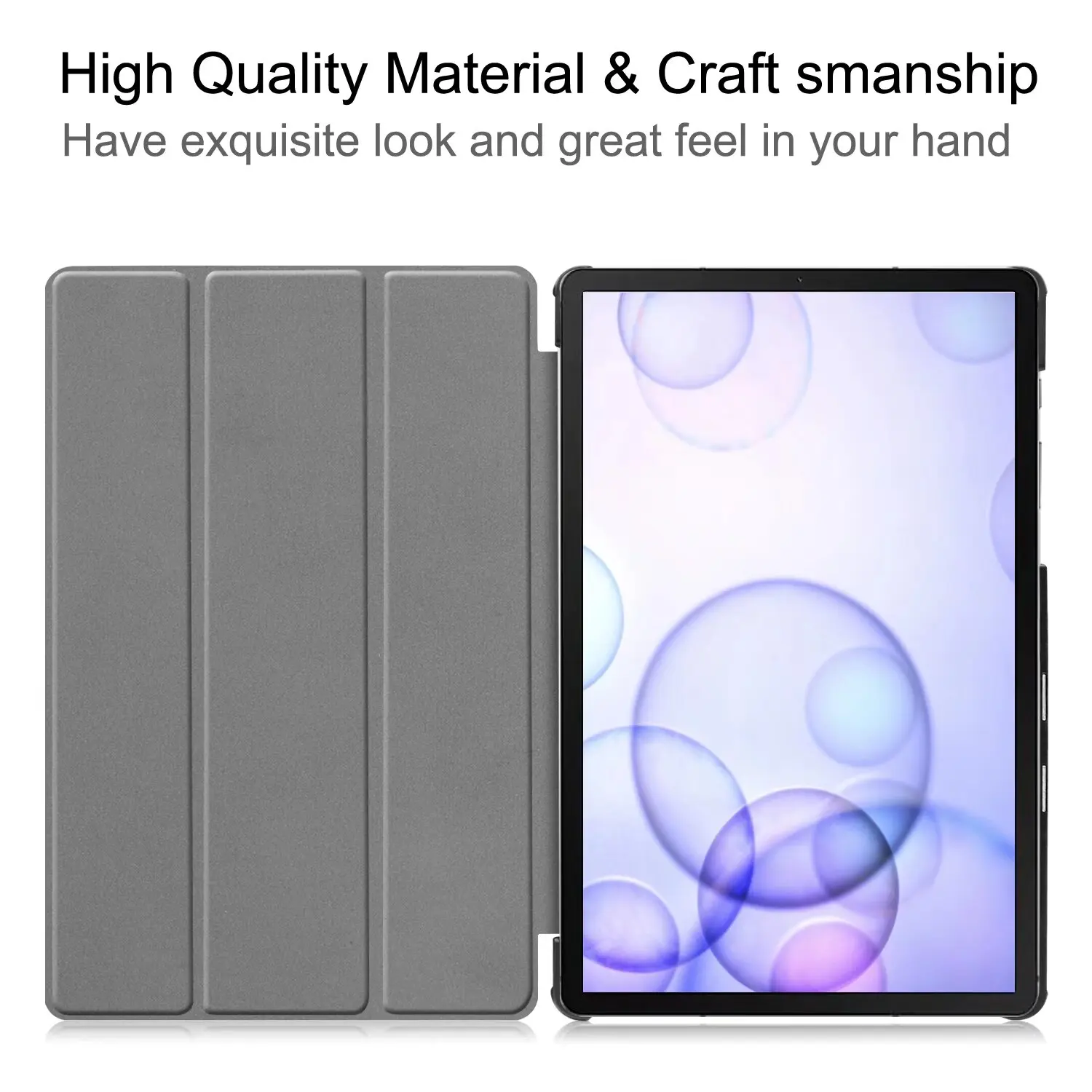 Smart Tri-Fold Stand Hard Cover with Auto Sleep/Wake Feature