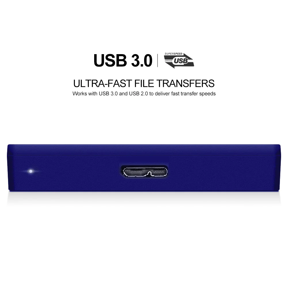 KESU HDD 2.5 usb3.0 Portable External Hard Drive 250gb/500gb/750gb/1tb Storage Memory Device For Data Backup Computer