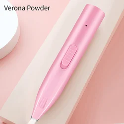 Electric Dog Hair Trimmer - Professional Pet Grooming Tool (Pink With LED)
