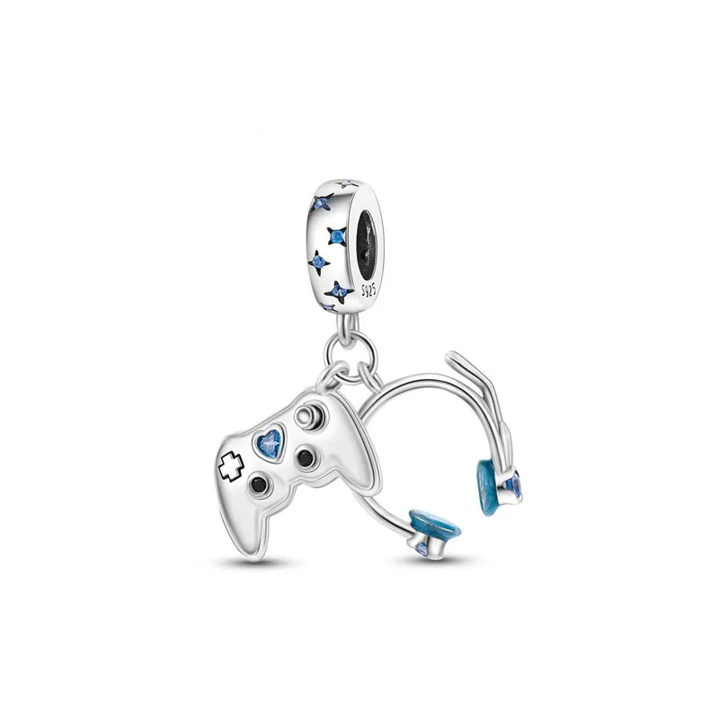 새로운 패션  카메라 이어폰, 게임 콘솔, 시계 참 펜던트, 맞춤형 팔찌 DIY 여성용 주얼리 펜던트