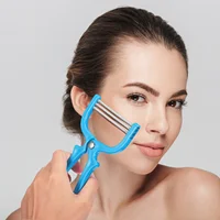 3 Pcs Facial Hair Remover Manual Epilator Pluck Threading Removal Spring Abs Body Miss 2