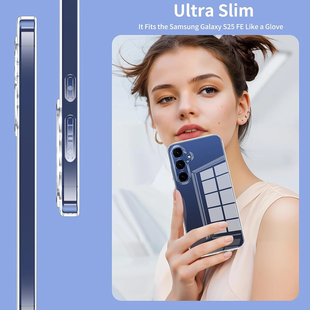 Ultra Thin Silicone Transparent Soft Shockproof Case - High Clear Protective Shell