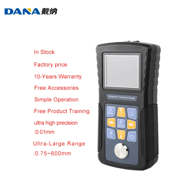 

Plastic Mitutoyo Steel Iron Ultrasonic Thickness Gauge Measuring Meter Tester Test