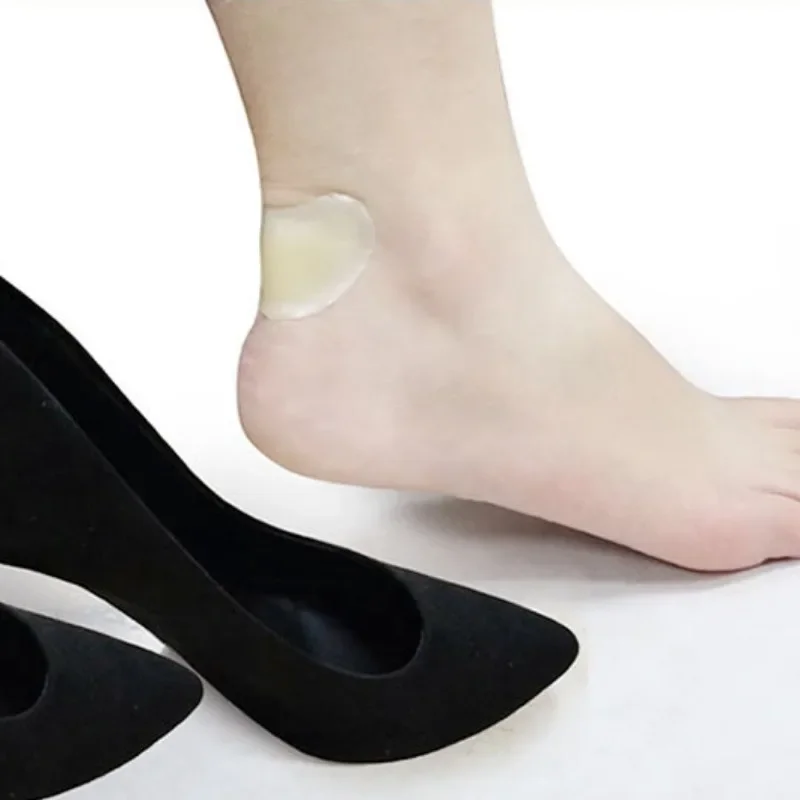 Foot Anti Abrasion Patch 10pcs Foot Heel Feet Blister Abrasion Protective Patch Pain Relief Wound Hydrogel Heel Patches
