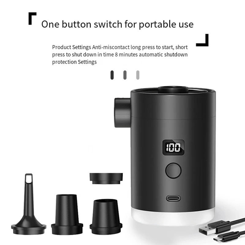AAAN-Outdoor Portable Camping Air Pump 4
