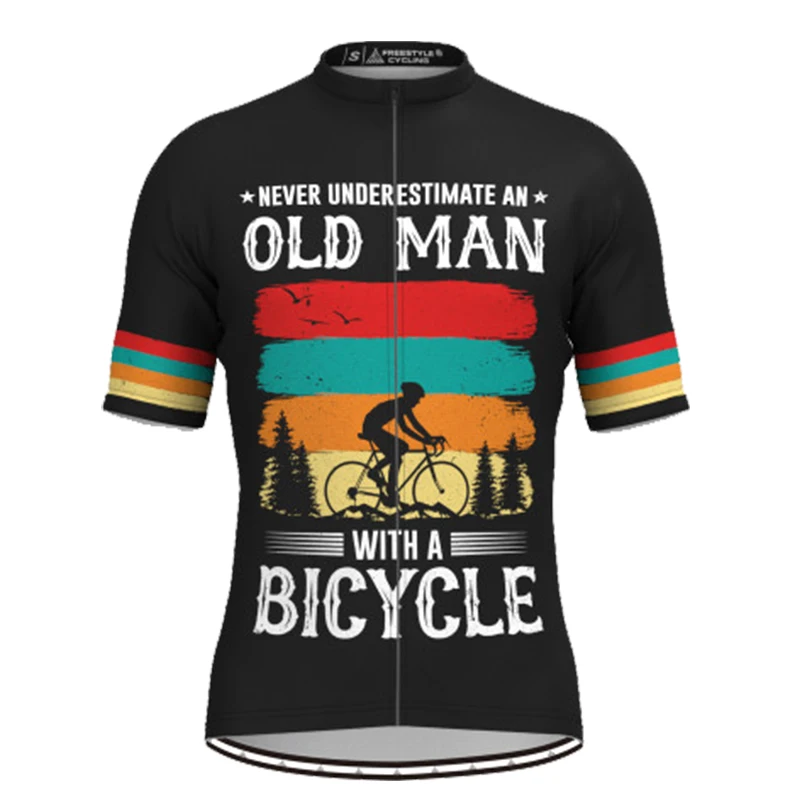 FunnyCyclingJersey2023SummerShortSleeveCyclingClothingMTBBike