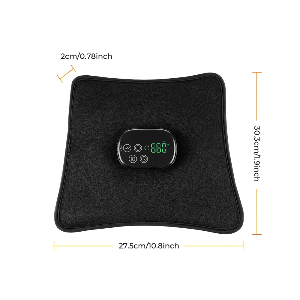 Home Use Full Body 660&850nm Near Infrared Light Machine Skin Care Beauty Tool,Shoulder Knee Joint Waist Vibration Massager