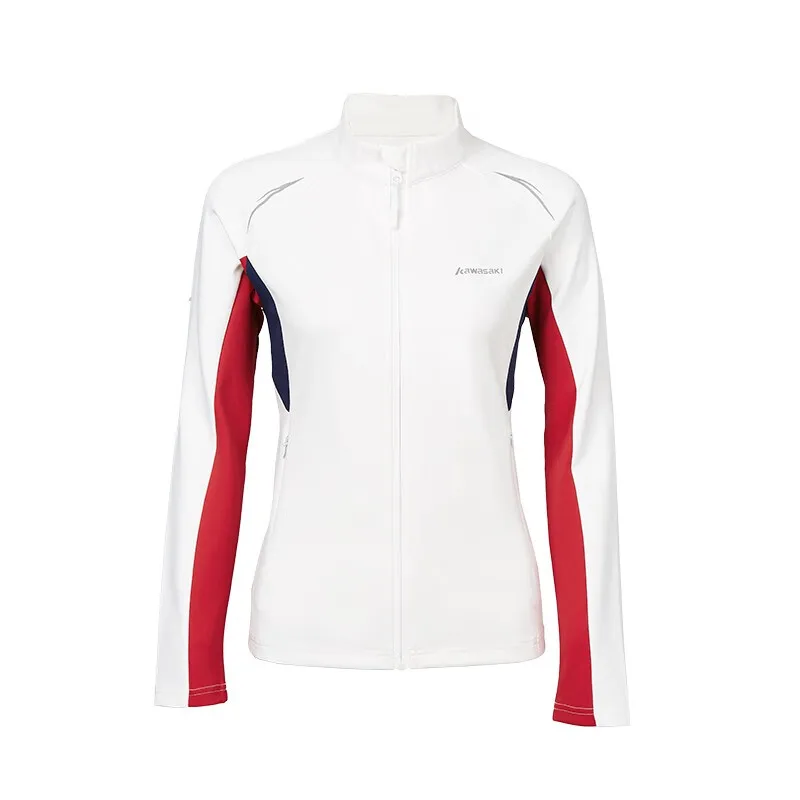 Genuine Kawasaki Badminton Knit Coat for Men and Women Breathable Badminton Sport Jacket
