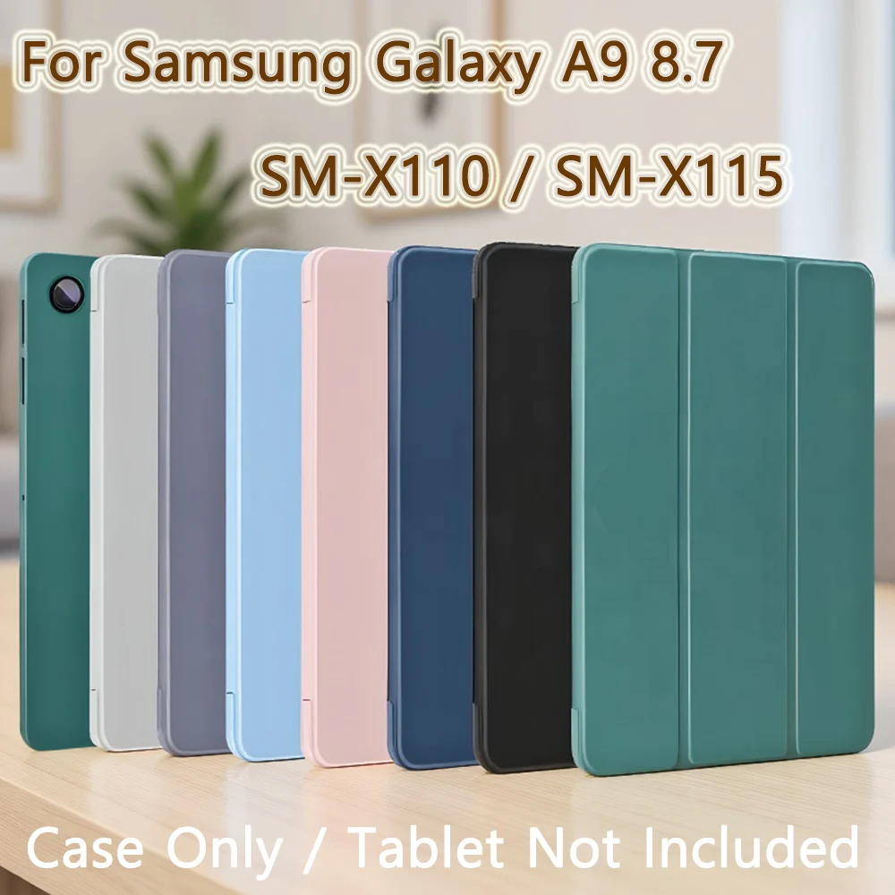 Slim Soft TPU Translucent Frosted Case for 8.7 Tablets - Thin Protective Cover