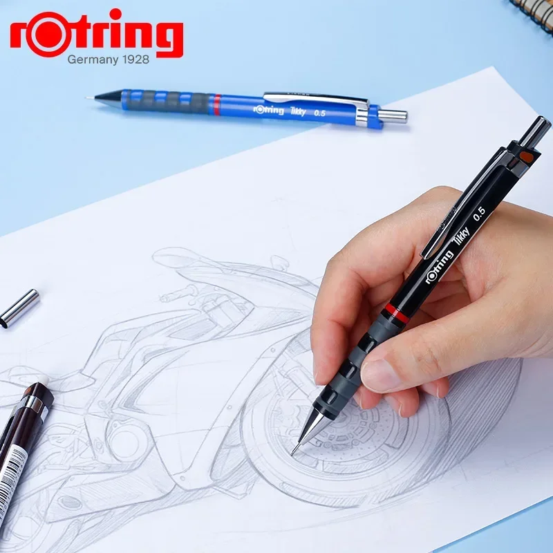 Tikky 연필 스케치 상세한 그림 기계 0.7mm 0.3mm, 회전 그리기 그리기, 0.5mm