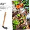 Handle Farming Hoe Garden Iron Convenient Lightweight Hand Head Digging Wooden Gardening Weeding Tool Flower  Agricultural Soil  5