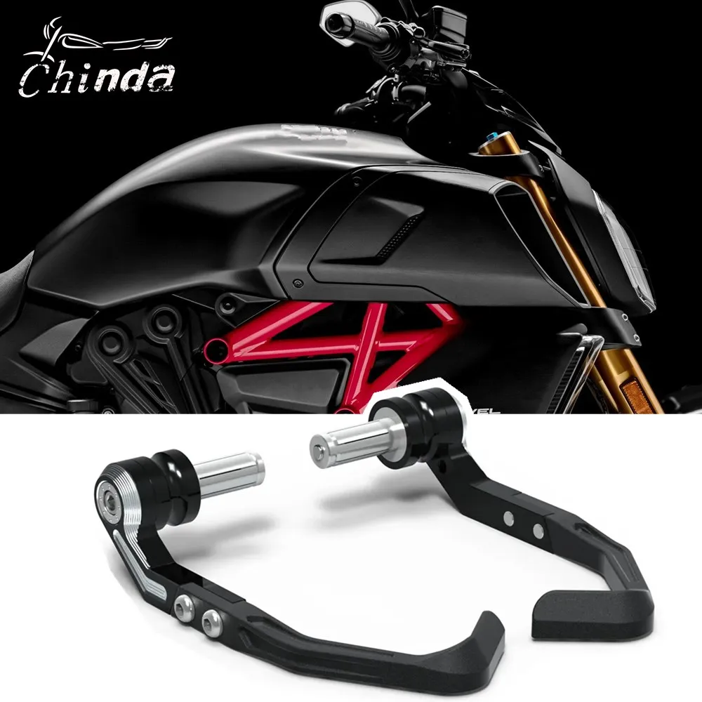 

For Ducati Diavel 1200 1260 1260S V4 2011-2024 Motorcycle Brake and Clutch Lever Protector Bow Guard Kit