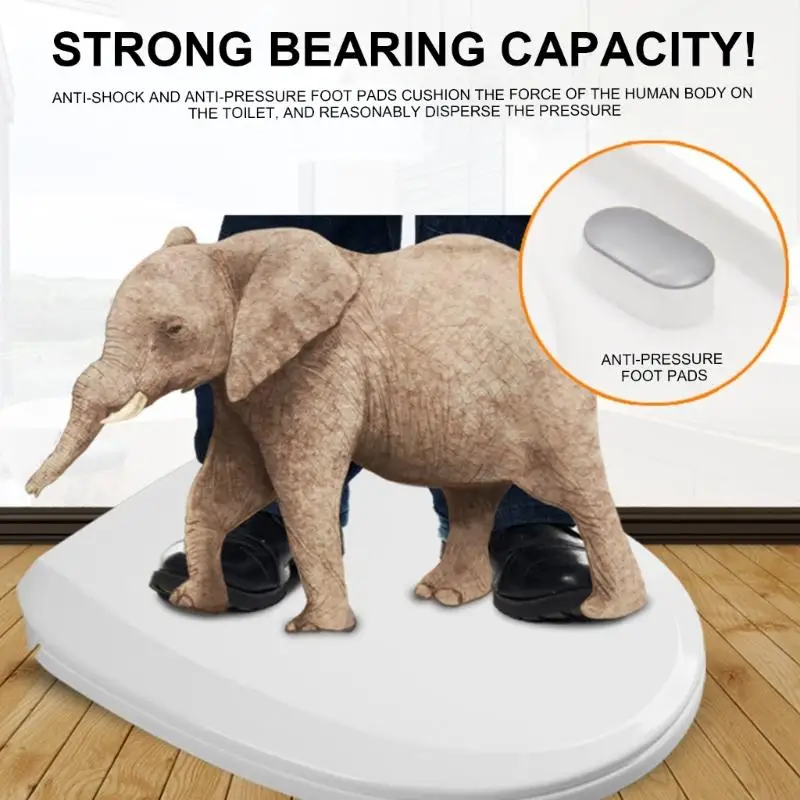 Toilet Seat Cover 1Pc Toilet Seats Waterproof Toilet Cover Suitable for Bathroom