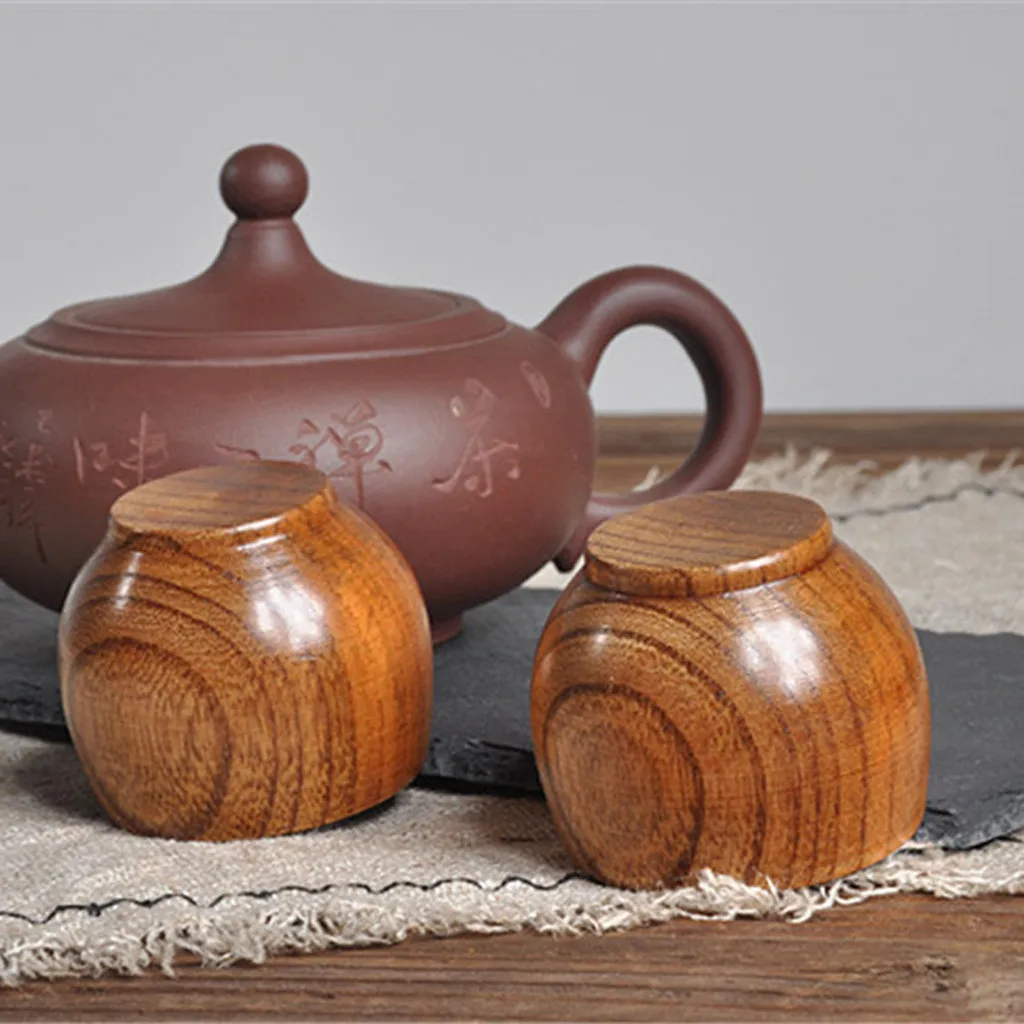 Wooden Big Belly Cups coffee cup tea cup coffee mug Handmade Natural Wood Cups Beer Tea Coffee Milk Water Cup Kitchen Bar Drinkware Handmade