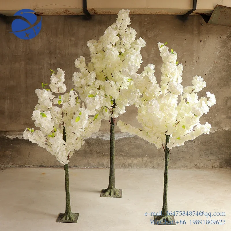 

YunyiArtificial Cherry Tree Imitation Flower Christmas Tree Stage Outdoor Garden Hotel Wedding Home Interior Decoration Cherry T
