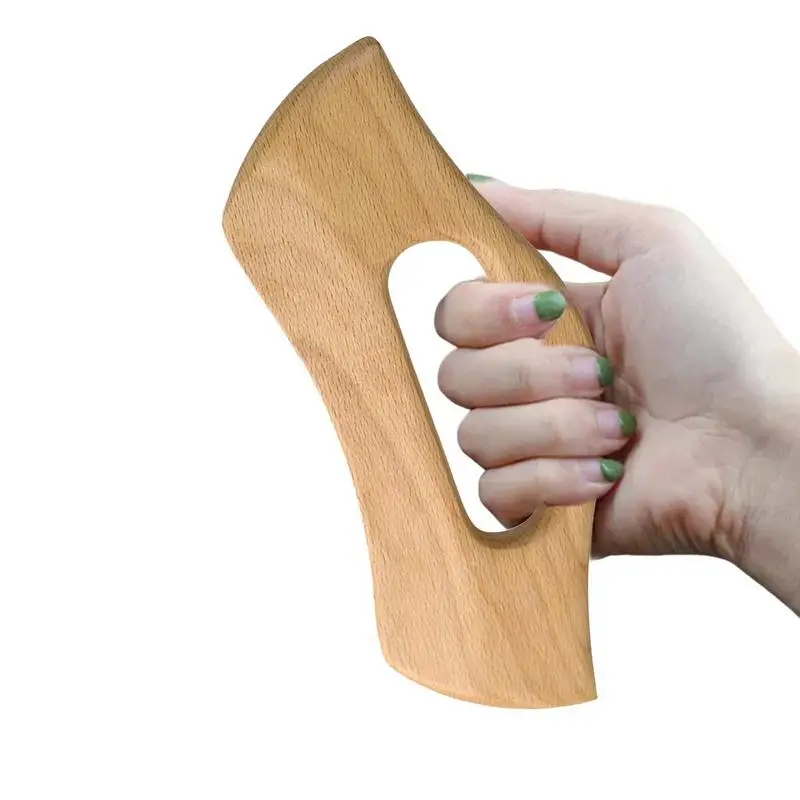 Wooden Gua Sha Scraper Anti Cellulite Massage Tool Wood Lymphatic Drainage Paddle Massage Soft Tissue Gua Sha Board Health Care wood gua sha tool handheld gua sha scraping paddle slimming guasha massage board stick scraper for fat burner blood circulation